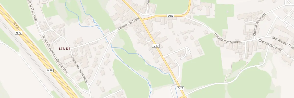 Plan du 84 Rte de Macon à La Roche-Vineuse