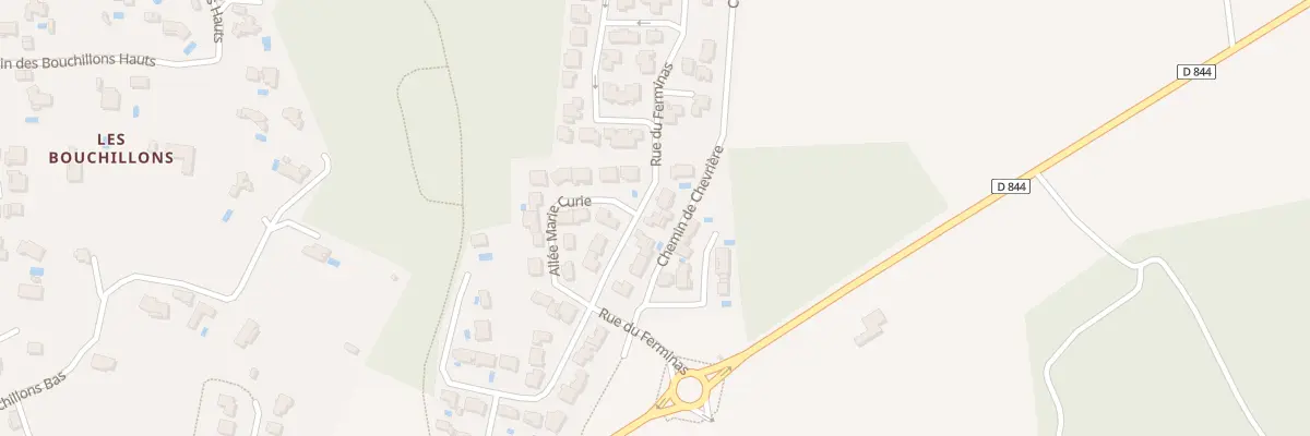 Plan du 8 Rue du Ferminas à Donzère