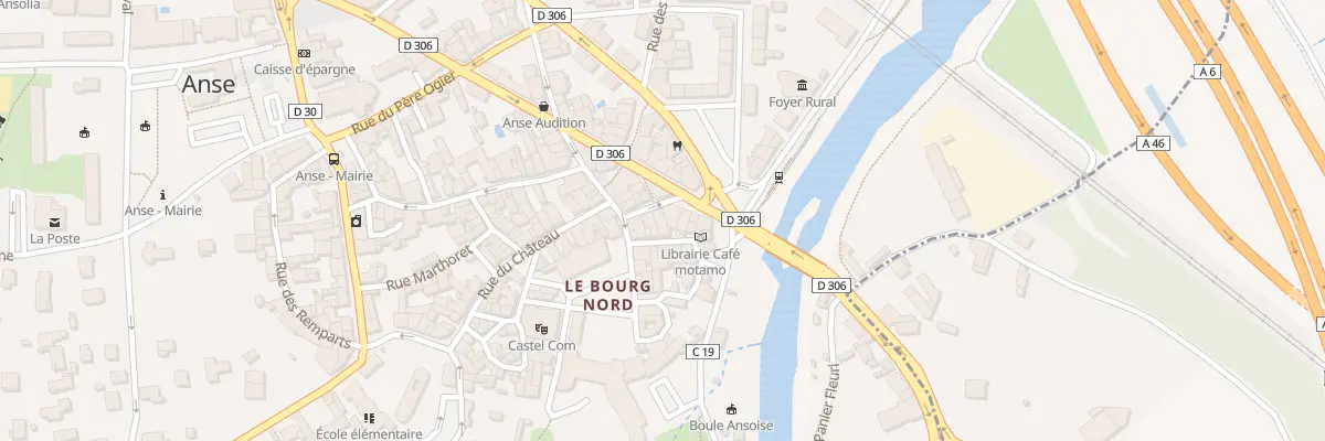 Plan du 9 Rue Saint Abdon à Anse