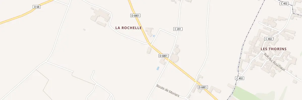 Plan du 668 Rte du Cru Moulin A Vent à Chénas