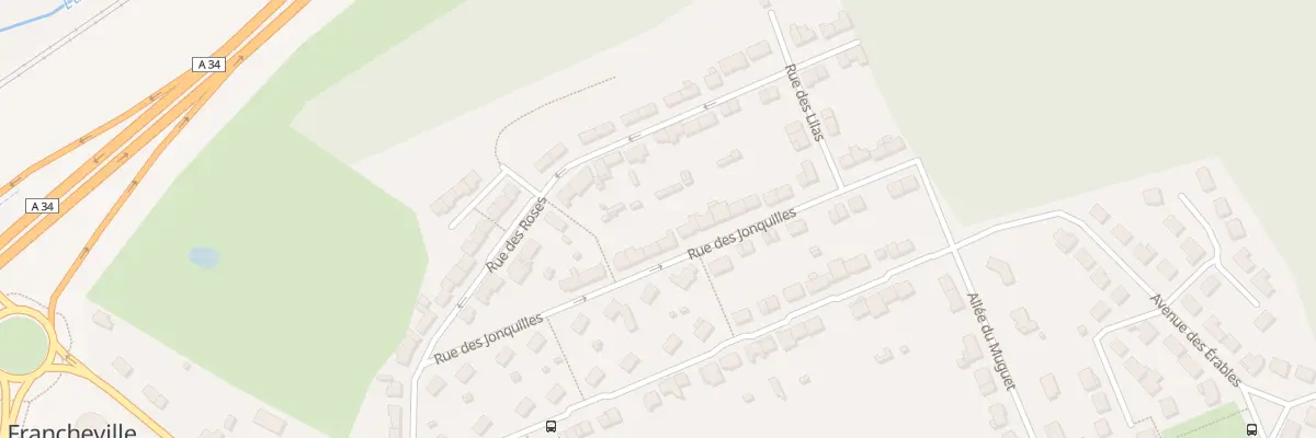 Plan du 11 Rue des Jonquilles à La Francheville