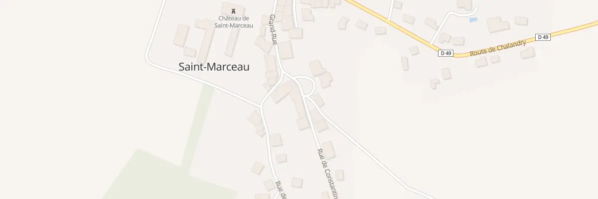 Plan du 2 Pl du Mont à Saint-Marceau