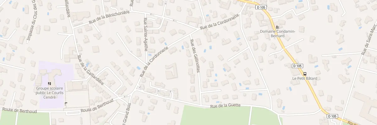 Plan du 179K Rue de la Cordonnerie à Taluyers