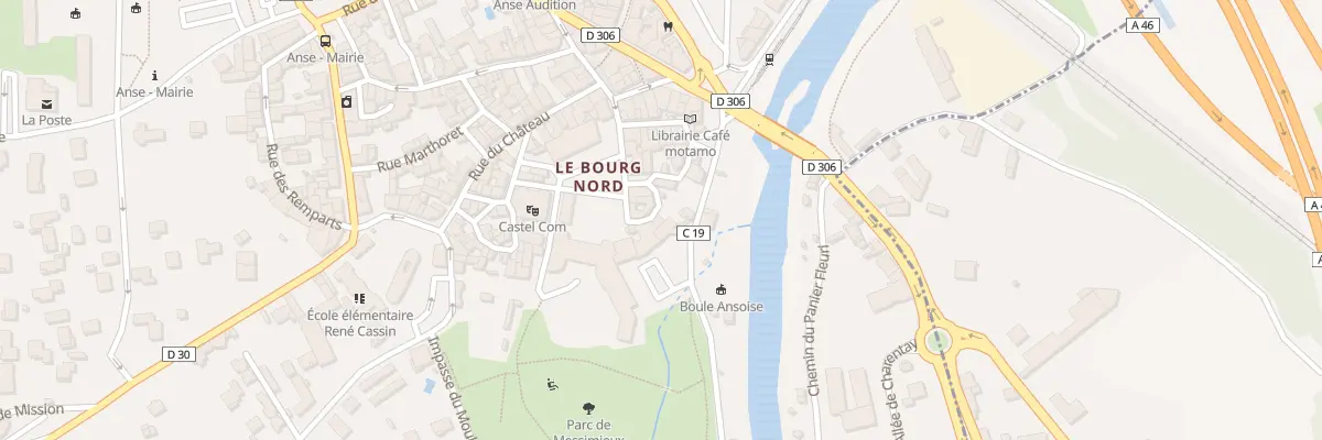 Plan du 3 Rue Saint Cyprien à Anse