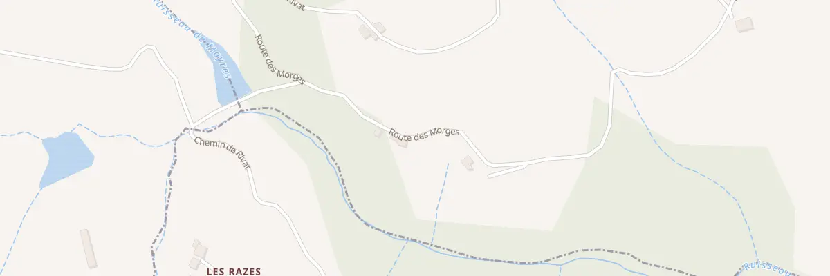 Plan du 2715 Rte des Morges à Saint-Sylvestre