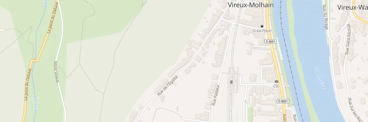 Plan du 40 Rue de l’Egalite à Vireux-Molhain