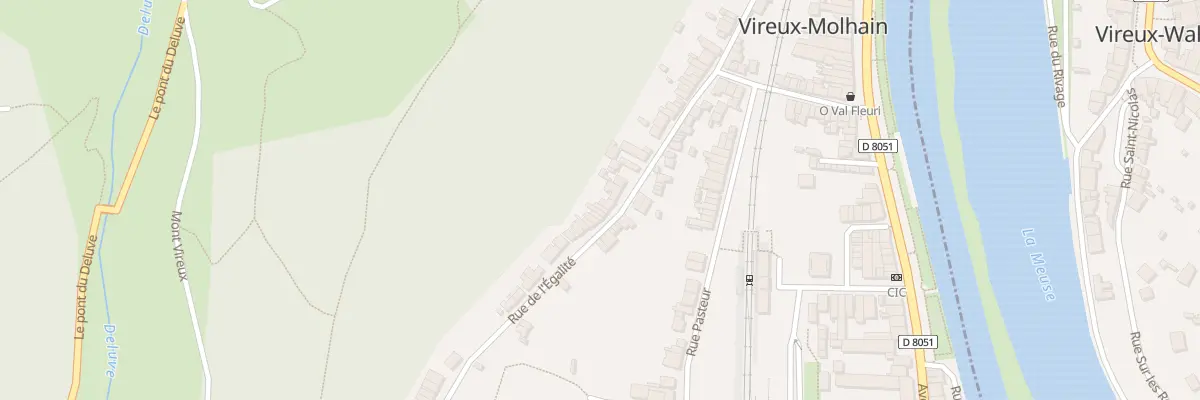 Plan du 36 Rue de l’Egalite à Vireux-Molhain
