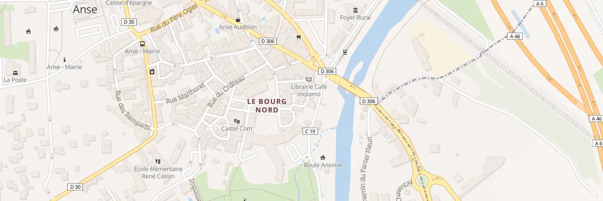 Plan du 16 Rue Saint Abdon à Anse