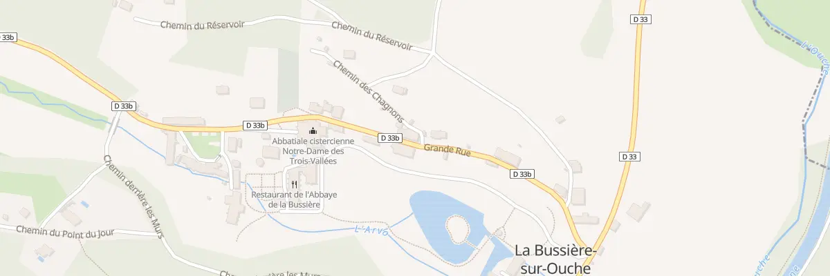 Plan du 12 Grande Rue à La Bussière-sur-Ouche