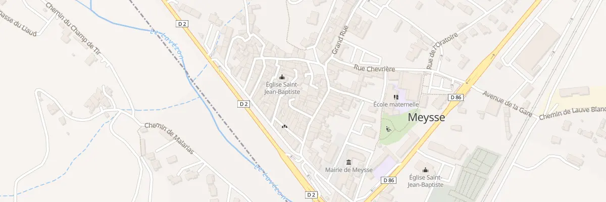 Plan du 3B Rue de la Placette à Meysse