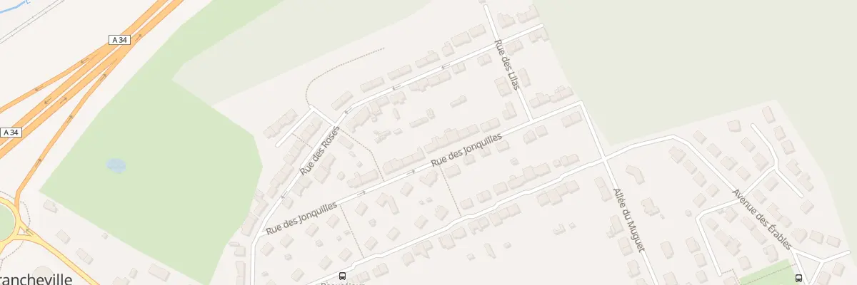 Plan du 13 Rue des Jonquilles à La Francheville