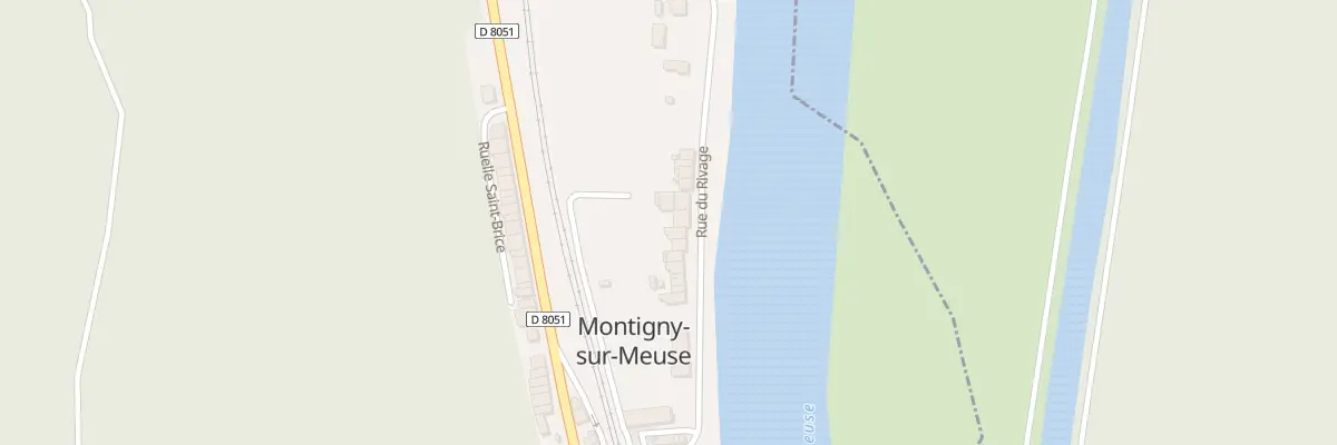 Plan du 35 Rue du Rivage à Montigny-sur-Meuse