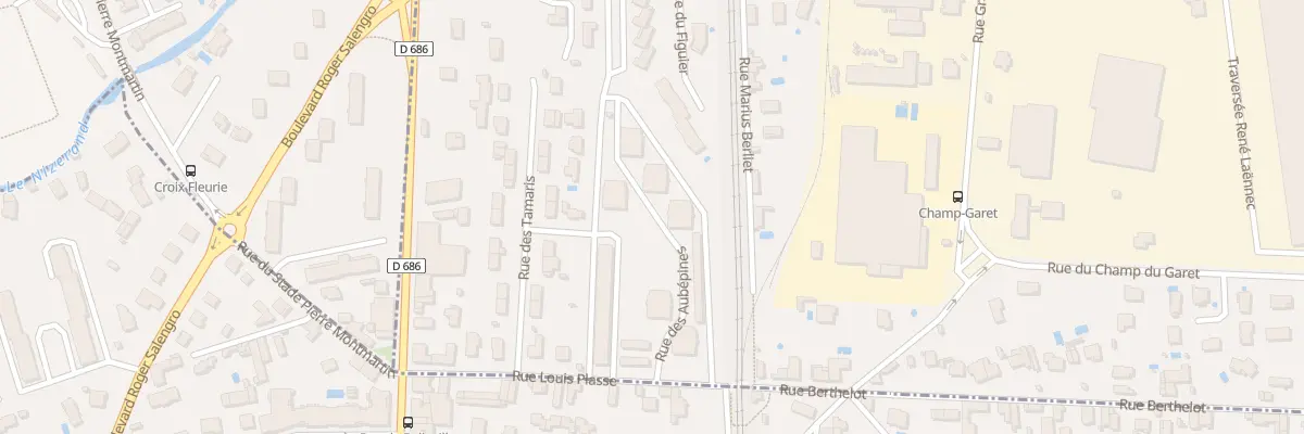 Plan du 188 Rue Louis Plasse à Arnas