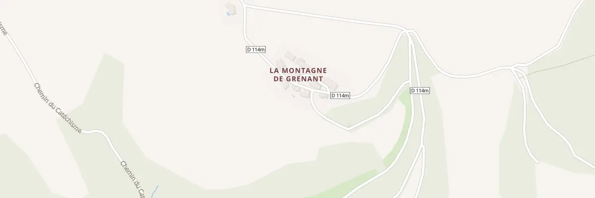 Plan du 5074 Hameau de la Montagne à Grenant-lès-Sombernon
