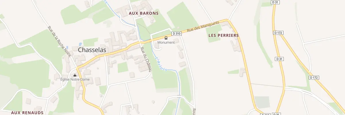 Plan du 60 Les Près de la Place à Chasselas