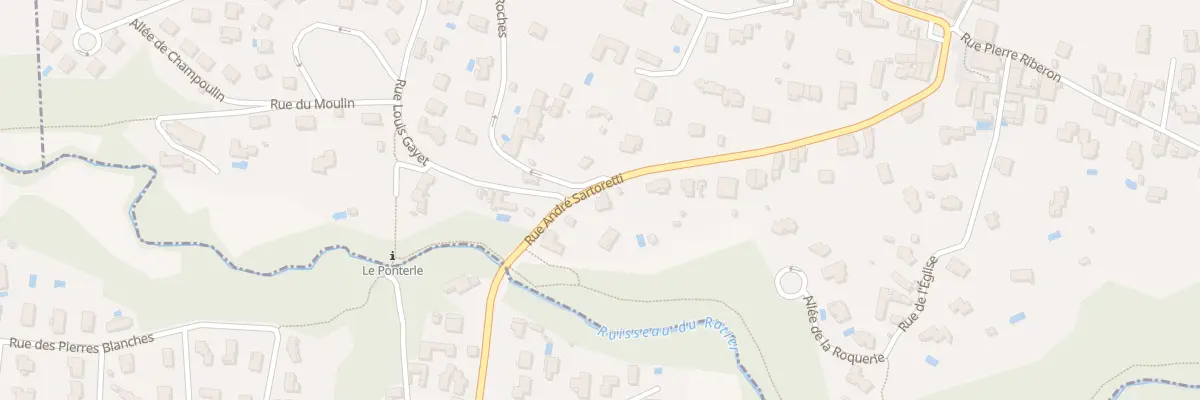 Plan du 29 Rue André Sartoretti à Saint-Genis-les-Ollières