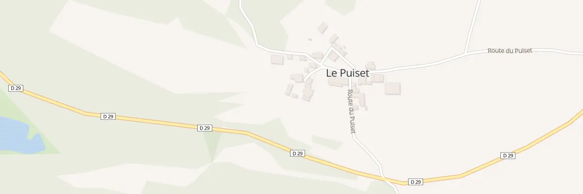 Plan du 4 Le Puiset à Rochefort-sur-Brévon