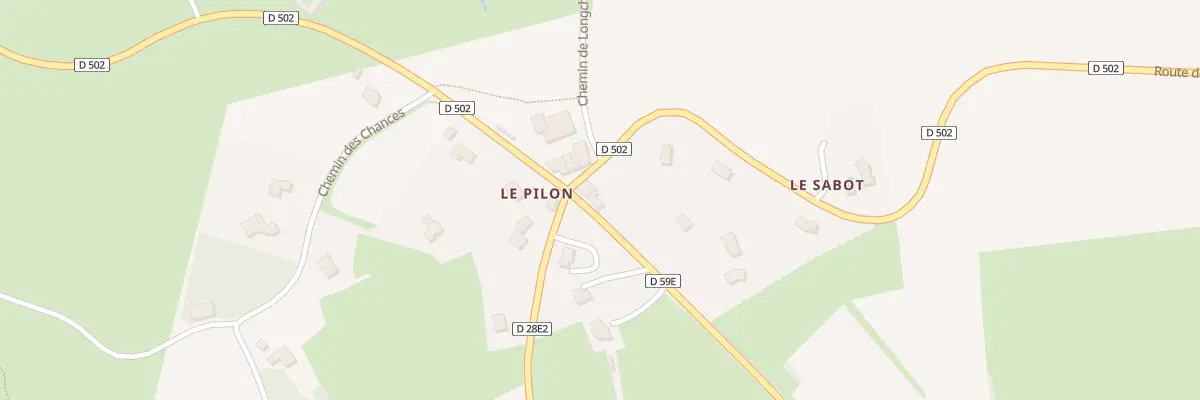 Plan du 5197 Pilon aux Haies