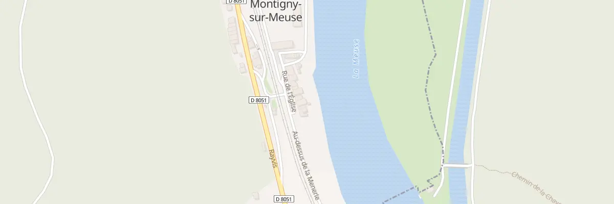 Plan du 5 Rue de l’Eglise à Montigny-sur-Meuse