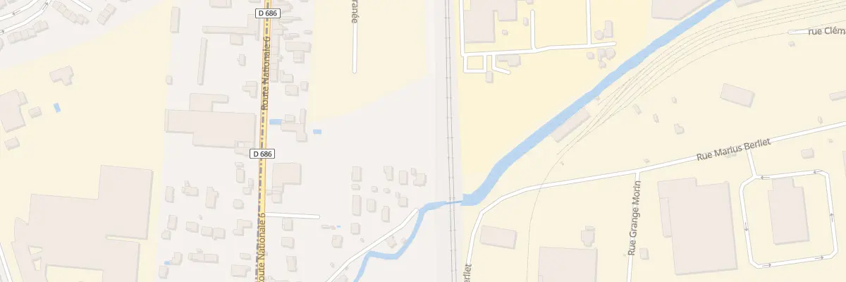 Plan du 223 Mte des Joncs à Arnas