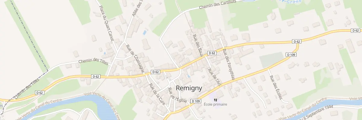 Plan du 22 Rue du Bourg à Remigny