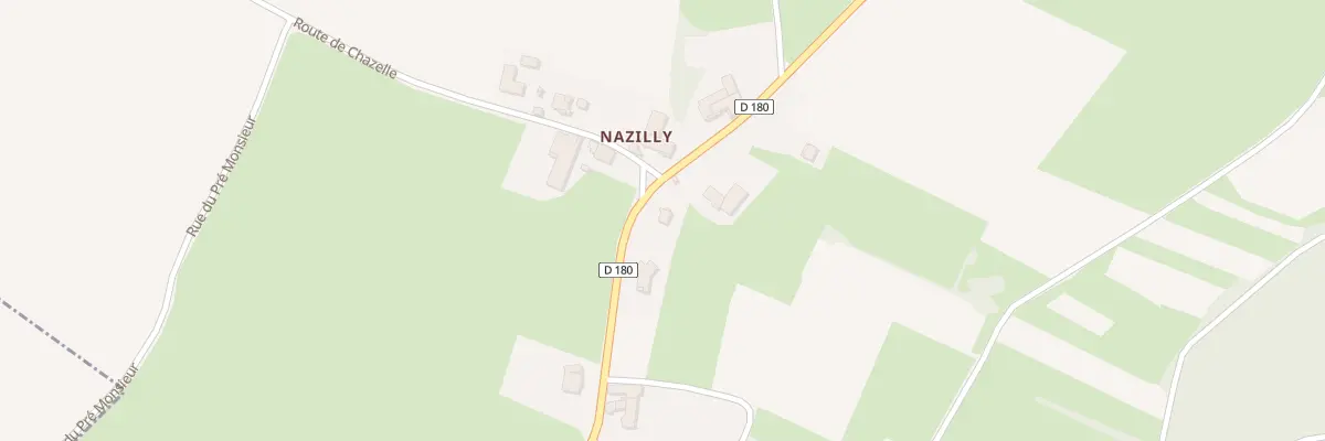 Plan du 1225 Rte de Massilly à Chissey-lès-Mâcon