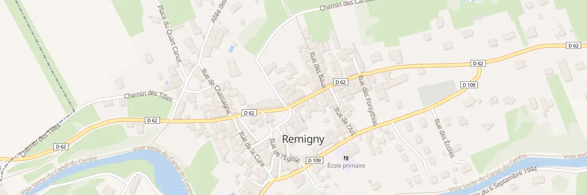 Plan du 20 Rue du Bourg à Remigny