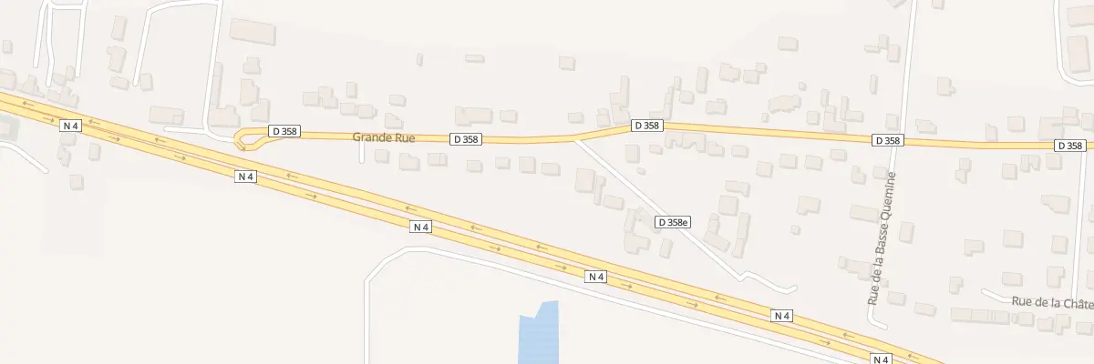 Plan du 67 Gr Grande Rue à Thiéblemont-Farémont