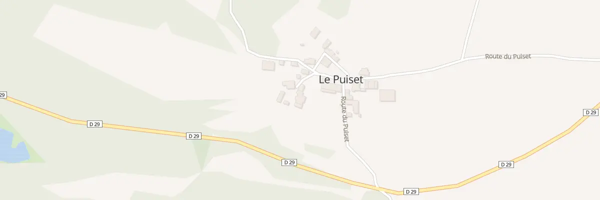 Plan du 3 Le Puiset à Rochefort-sur-Brévon