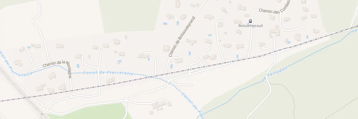 Plan du 6325F Le Boissouteirand à Mondragon