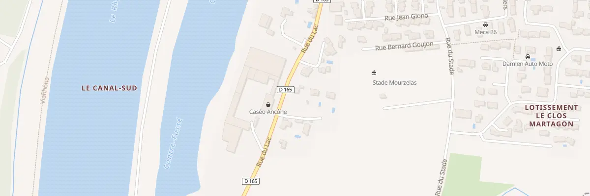 Plan du 33 Rue du Lac à Ancône