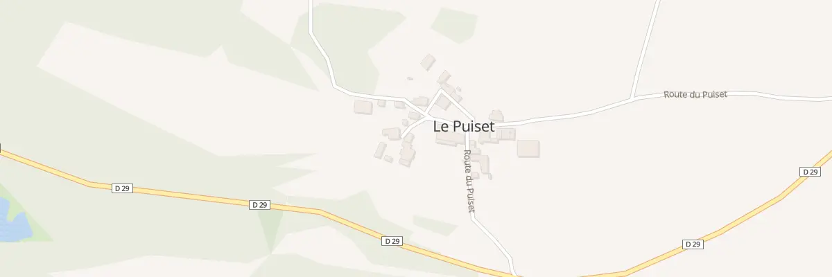 Plan du 2 Le Puiset à Rochefort-sur-Brévon