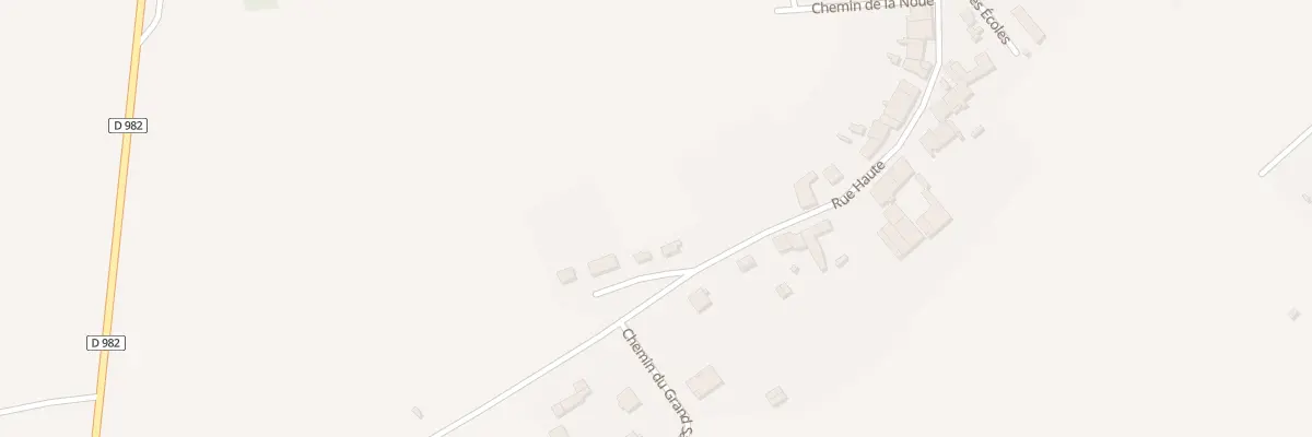 Plan du 30 Rue Haute à Savigny-sur-Aisne