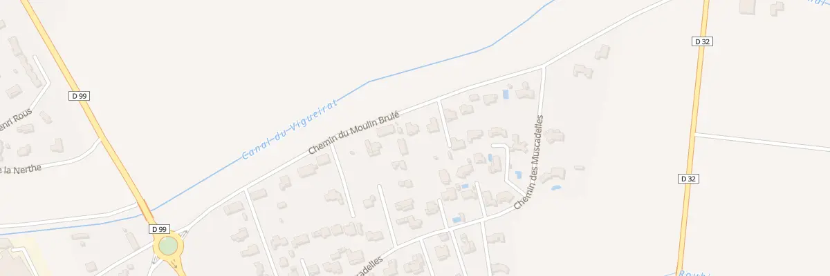 Plan du 6007 Che du Moulin Brulé à Saint-Étienne-du-Grès
