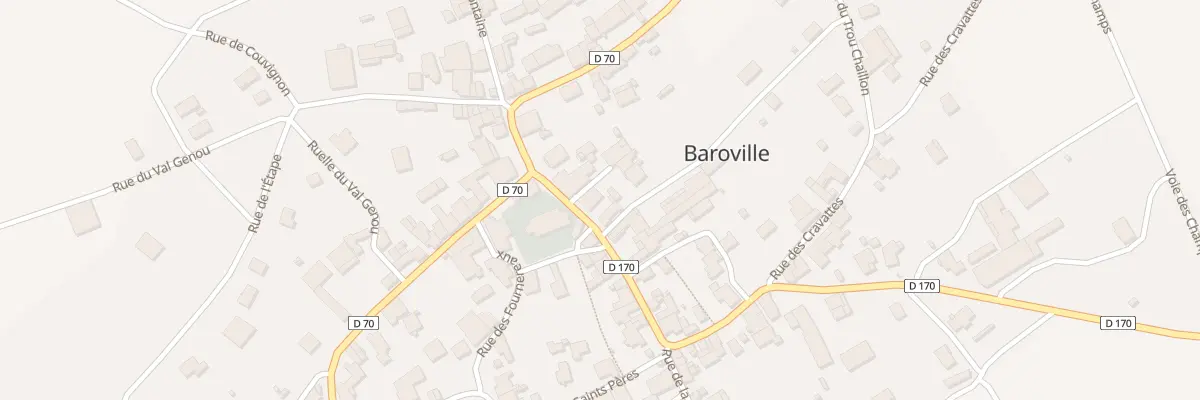 Plan du 3 Rue des Pressoirs à Baroville