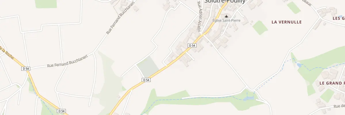 Plan du 5106 Rte de la Roche à Solutré-Pouilly