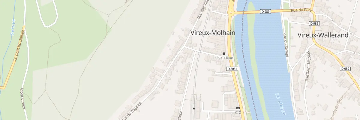 Plan du 3 Rue de l’Egalite à Vireux-Molhain