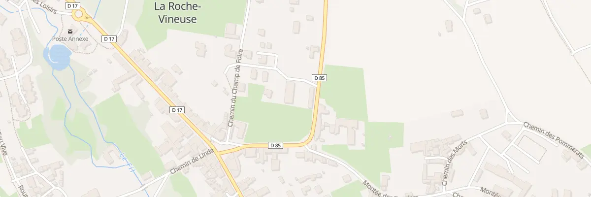 Plan du 5117 Rte de la Combe de Vaux à La Roche-Vineuse