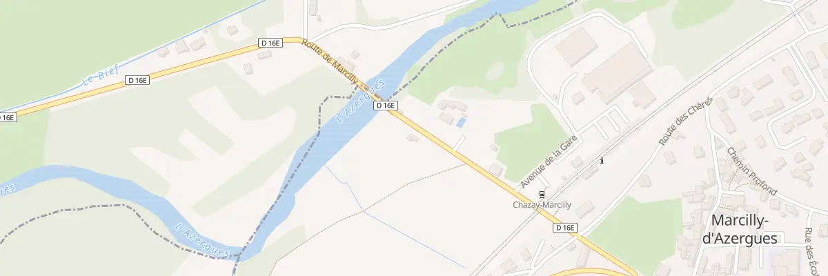 Plan du 327 Rte de Chazay à Marcilly-d’Azergues