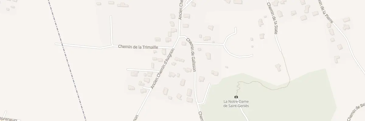 Plan du 88 Che de Galisson à Saint-Geniès-de-Comolas