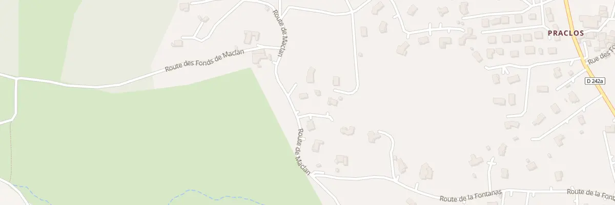 Plan du 5292 Maclan à Peaugres