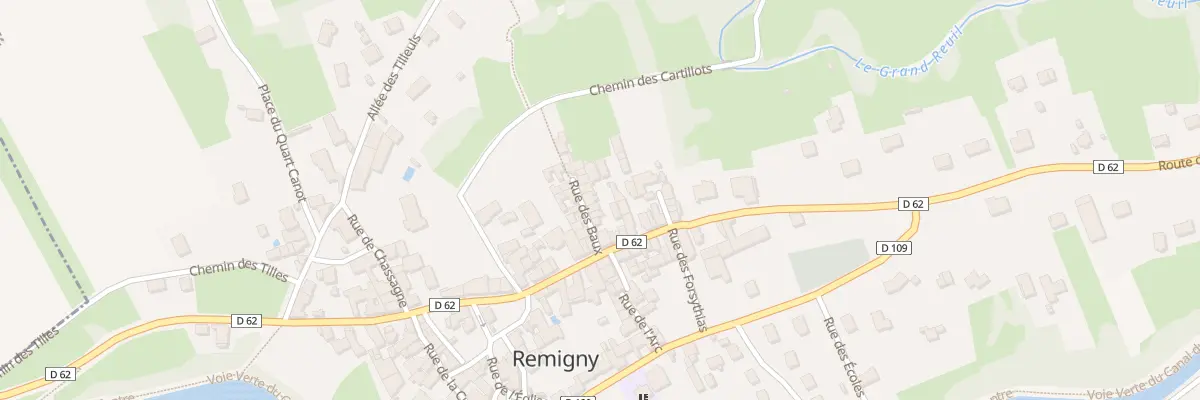 Plan du 4 Rue des Baux à Remigny
