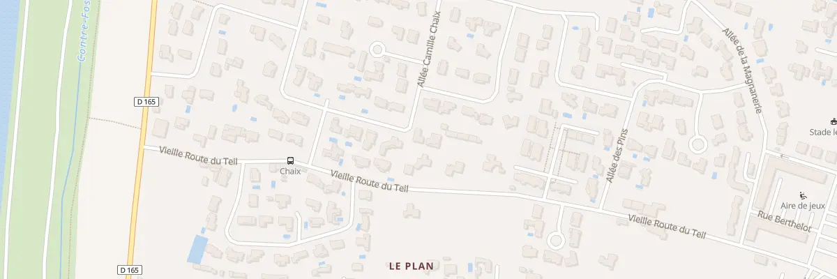 Plan du 10B All Camille Chaix à Montélimar