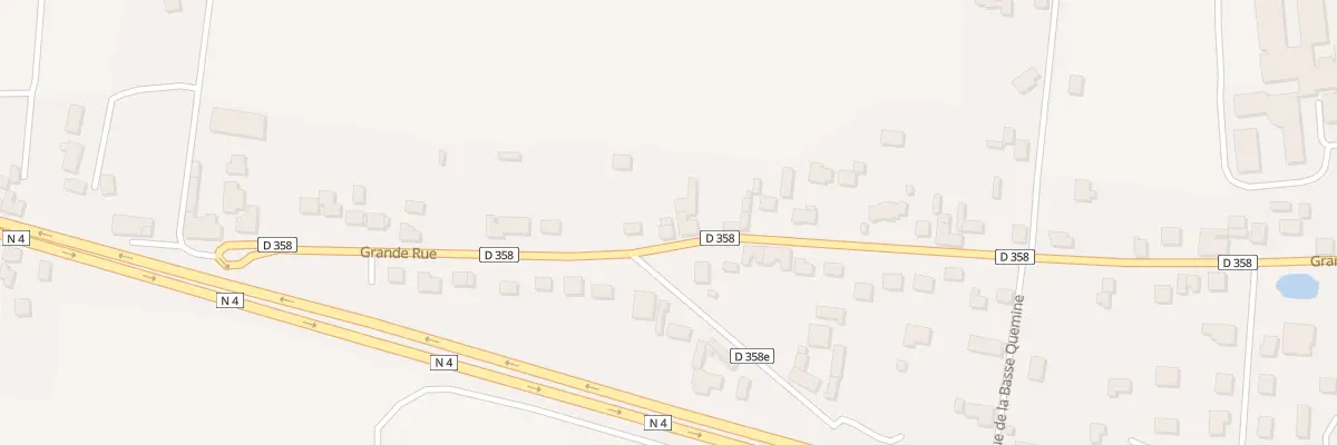 Plan du 94 Gr Grande Rue à Thiéblemont-Farémont