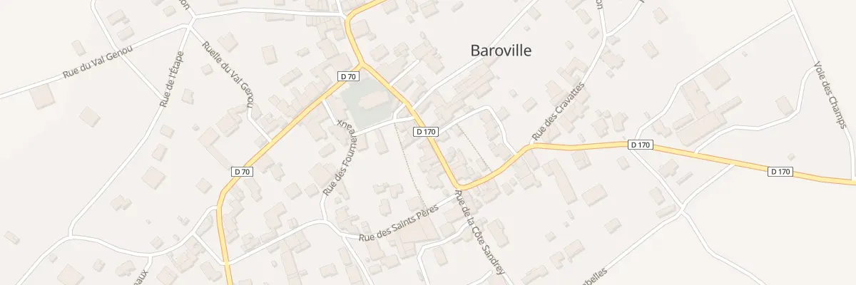 Plan du 8 Rue des Pressoirs à Baroville