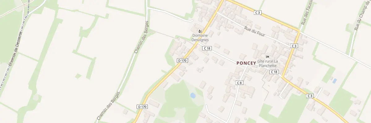 Plan du 37 Rue de Jambles à Givry