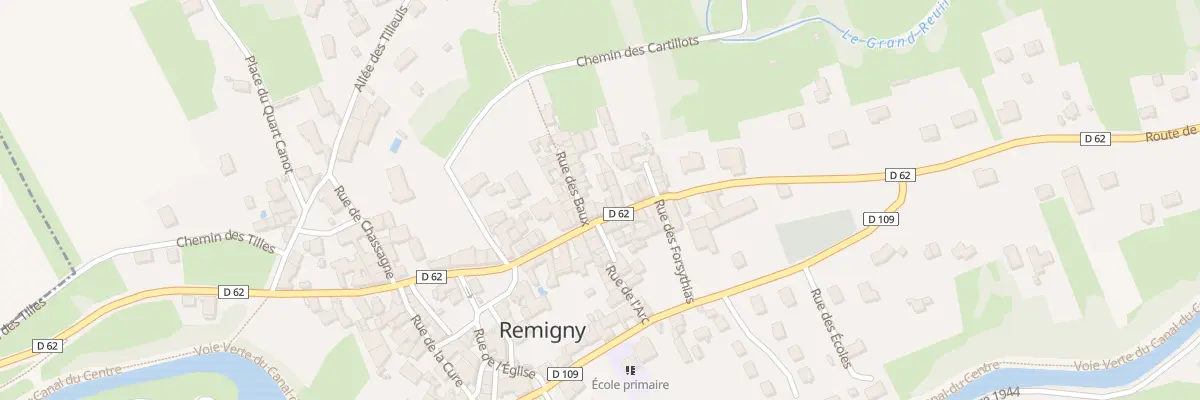 Plan du 10 Rue du Bourg à Remigny