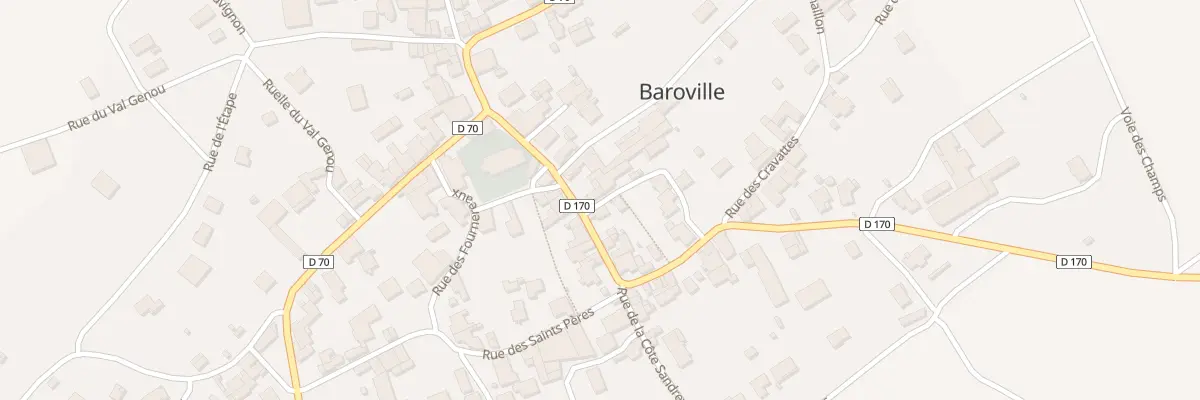 Plan du 1 Rle des Pressoirs à Baroville