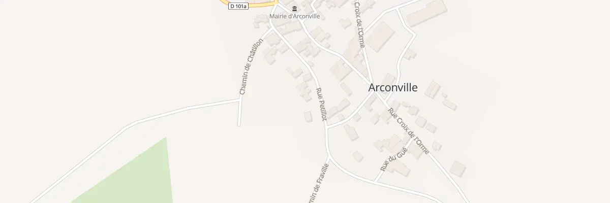 Plan du 16 Rue Petillot à Arconville