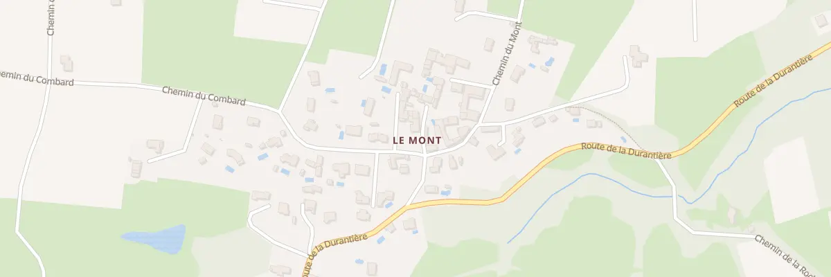 Plan du 63 Che du Mont à Orliénas